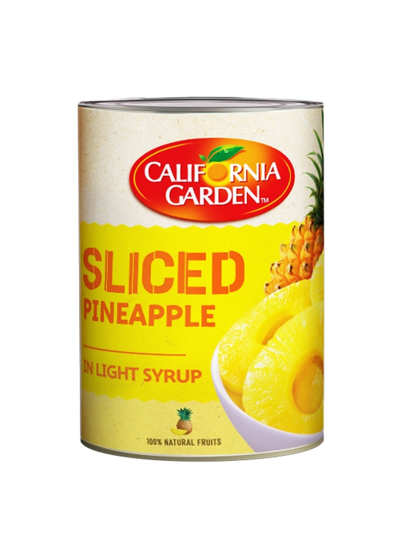 California Garden Pineapple Slices In Light Syrup - Image 1