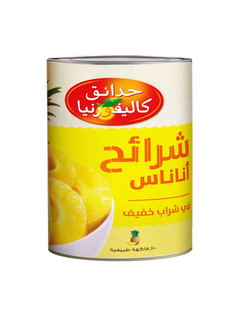 California Garden Pineapple Slices In Light Syrup - Image 2