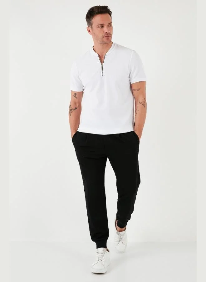 Buratti  Buratti Cotton Regular Fit Half-Zip College Collar 3-Pack T-Shirt Men's T-SHIRT 5902653S3 for Men | Best Price UAE