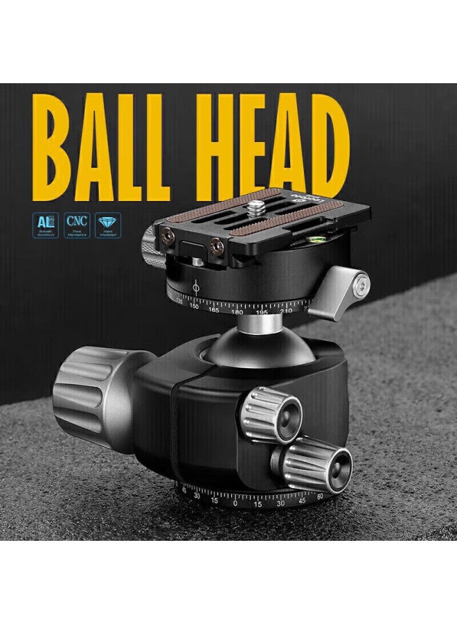 Leofoto Lh-40r Dual Panoramic Clamp Mount, Photography And Videography, Mirrorless And Dslr Camera, Lightweight, Stable, Professional Ball Head - Image 5