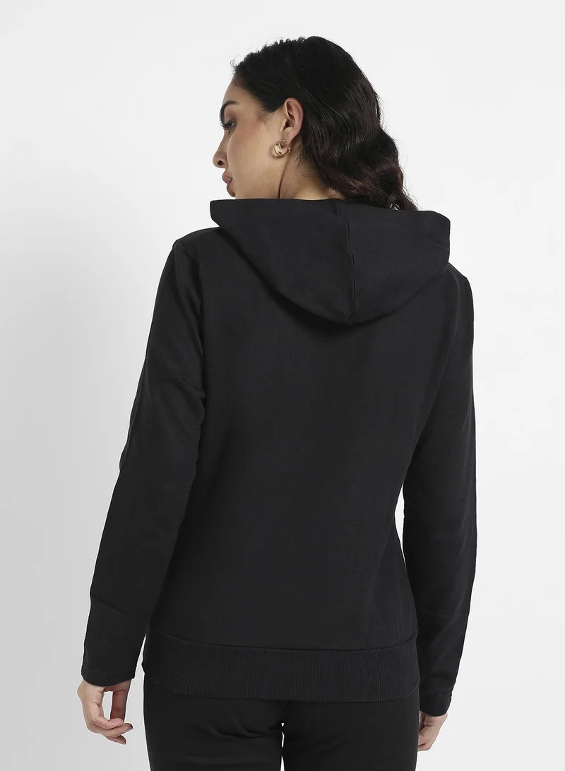 كامبوس سوترا Pullover Hoodie With Mesh Details