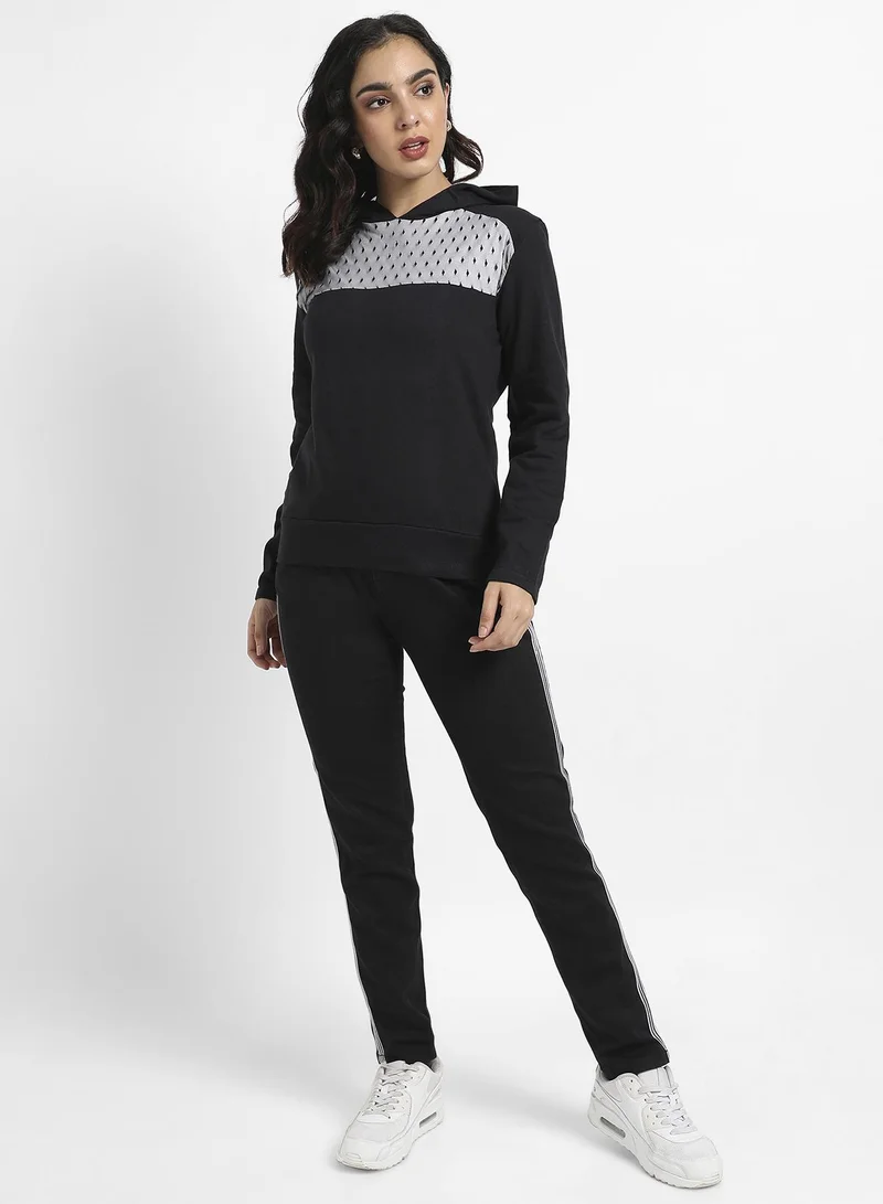 كامبوس سوترا Pullover Hoodie With Mesh Details