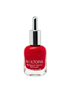 Nailtopia Biosourced Chip Free Nail Lacquer All Natural Strengthening Biotin And Superfoodinfused Polish Chip Resistant Formula Quickdry Long Lasting Wear Don'T Kill My Vibe 0.41 Oz  - Image 1
