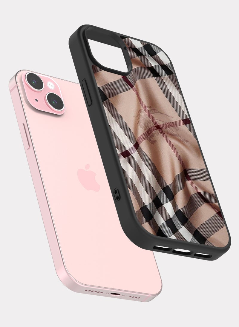 PXLAAT iPhone 15 Plus case cover Burberry - Image 2
