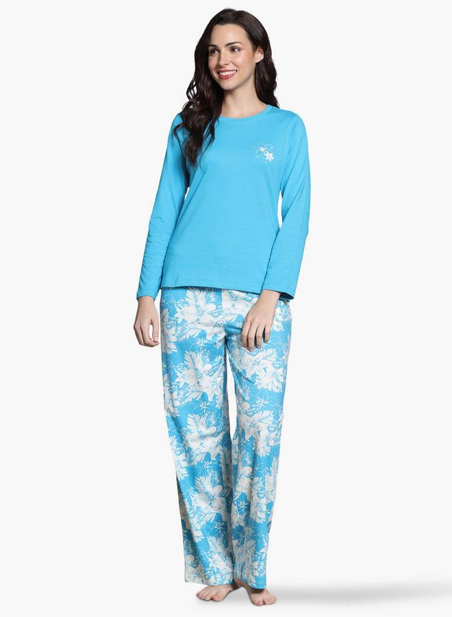 Zivame Floral Print Pyjama Set - Image 1