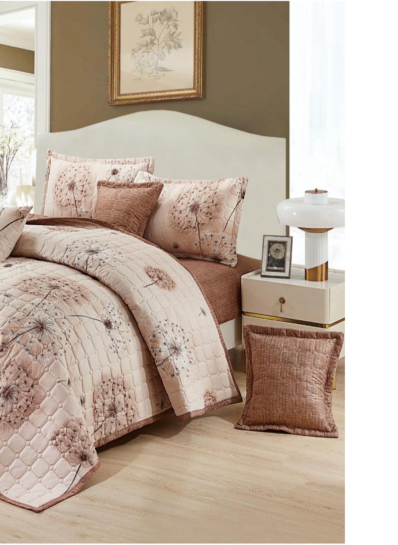 Moon Summer double bedspread, printed, 7-piece set, quilt size 220 x 240 cm  - Image 2