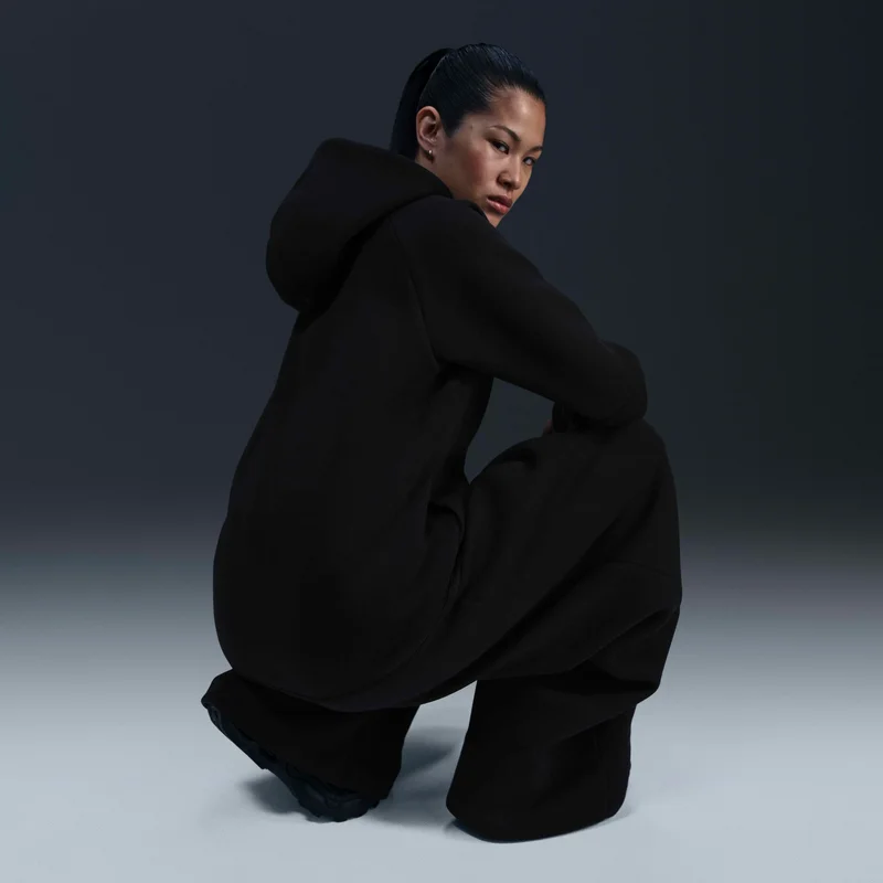 نايكي هودي رياضي تيك فليس ويند رانر بسحاب كامل للنساء