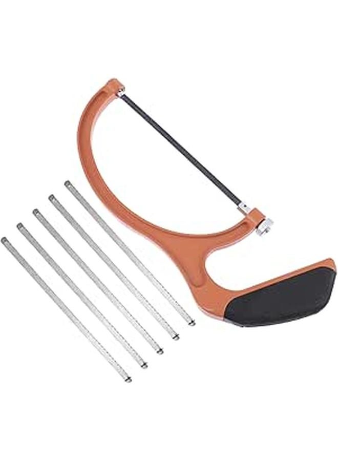 Mini Handsaw Set with 5 Blades Thickened Steel Blade for Woodworking and DIY Crafts - Image 1