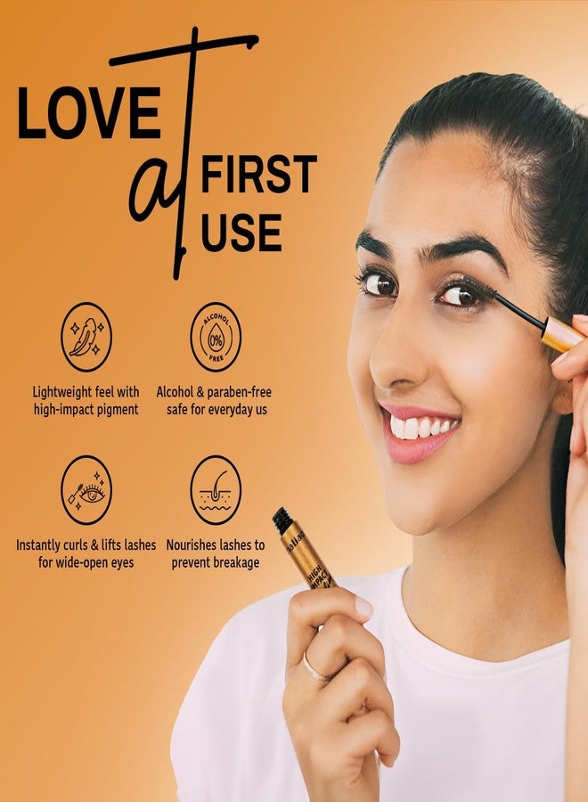 Maliao High Impact Mascara | Volumizing | Lengthening | Smudge-Proof | Long-Lasting Formula | Buildable & Clump-Free for Bold Lashes, 10ml - Image 3