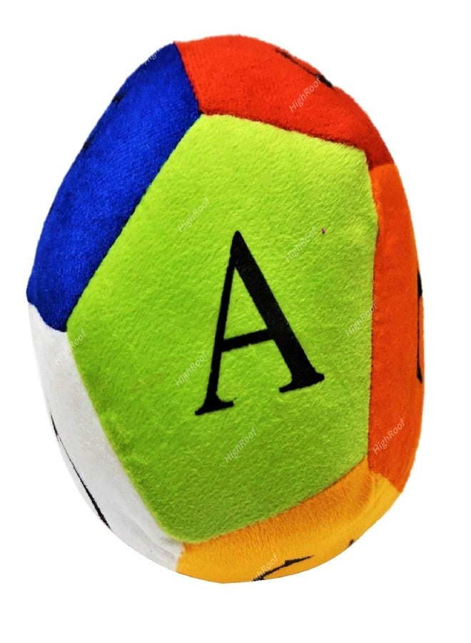 HighRoof Alphabet Soft Plush Baby Ball Sensory Learning Toy for 0-3 Years Infants & Toddlers Colorful Educational Ball for Boys & Girls Safe & Soft Baby Toy for Kids - Image 4