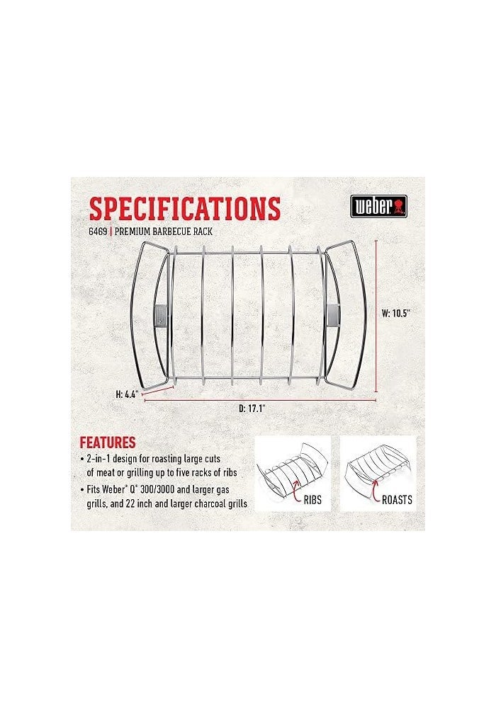 Weber Premium Grilling Rack - Image 3