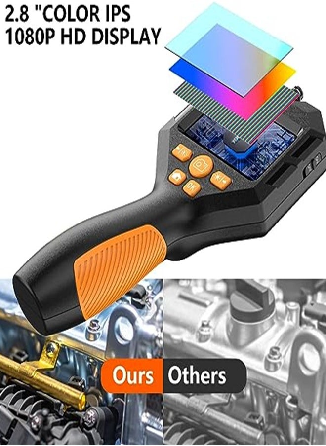 Generic Internal Tube Borescope Camera with Light, IP68 Waterproof Borescope, 1080 HD Inspection Camera Serpentine Camera, 16.5ft Borescope Camera, Men's Gadget (2.8 inch)  - Image 2