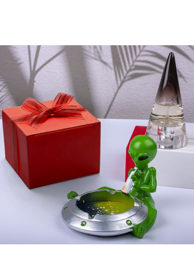 Home ashtray, Cool Ashtrays for Outside to Alien Lovers, Alien Ashtray as Fantasy Present for Friends/Father's Day/Mother's Day/Holiday  - Image 3