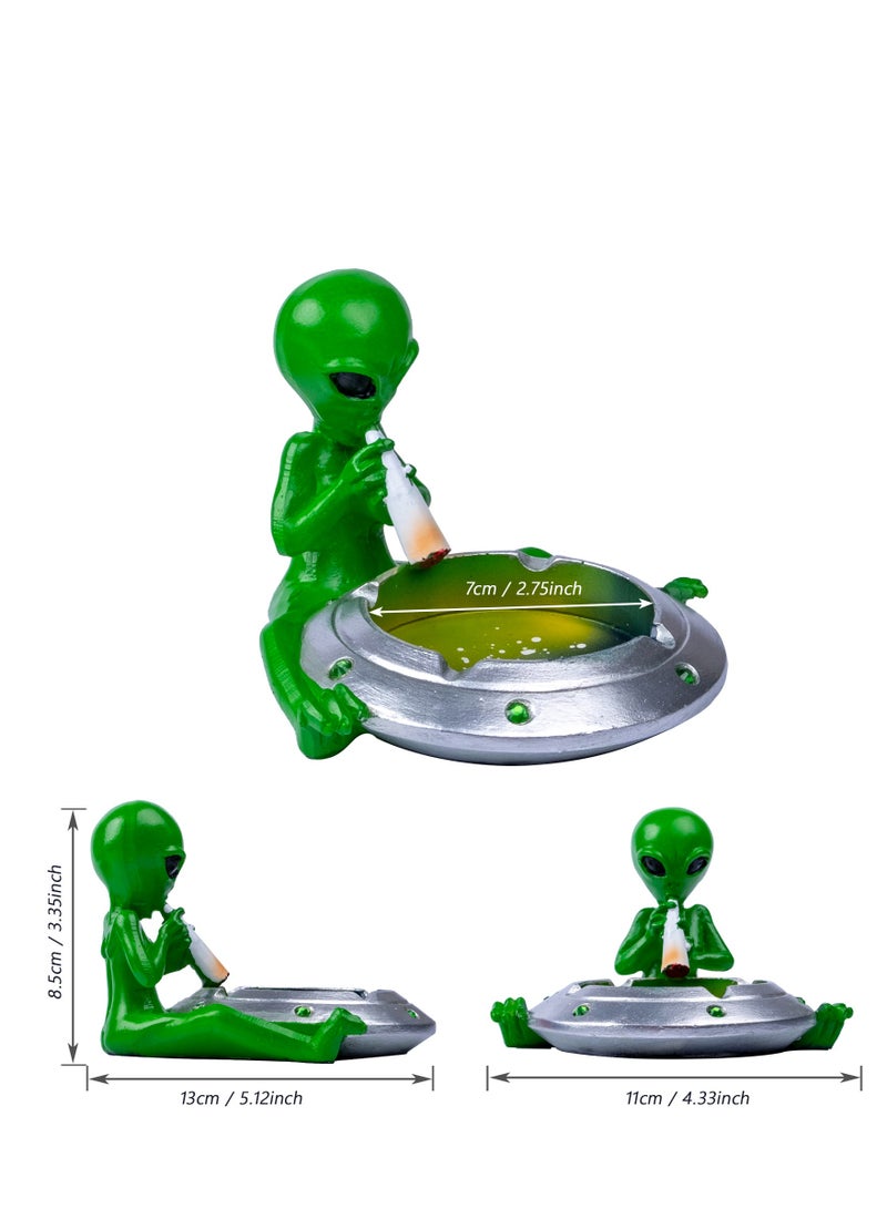 Home ashtray, Cool Ashtrays for Outside to Alien Lovers, Alien Ashtray as Fantasy Present for Friends/Father's Day/Mother's Day/Holiday  - Image 5