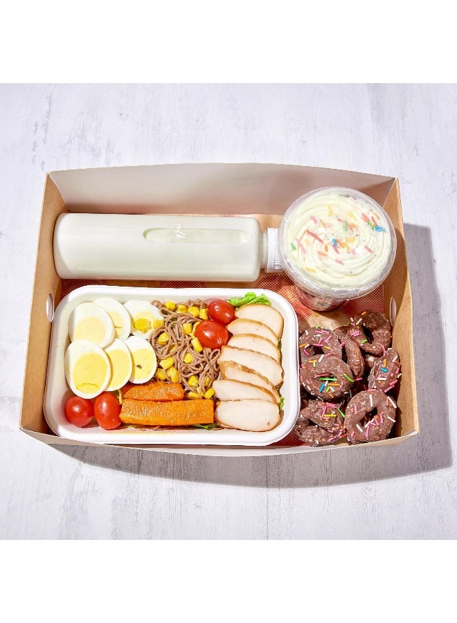 Restaurantware Label Tek 1.9 x 1 Inch Milk Bottle Labels, 100 Water-Resistant Labels For Bottles - Self-Adhesive, Clear With White Font, Plastic Bottle Stickers, For Drink Pouches, - Image 4