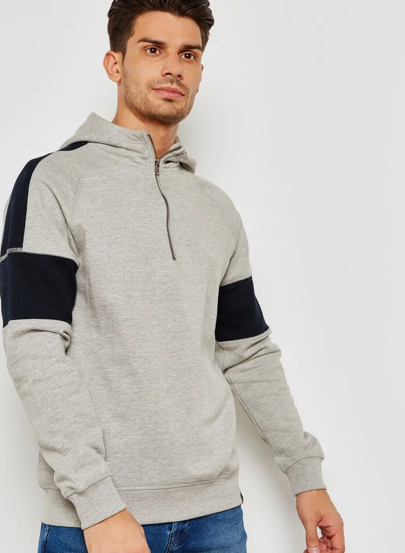 Only & Sons Jaistan Anorak  Colour Block Hoodie