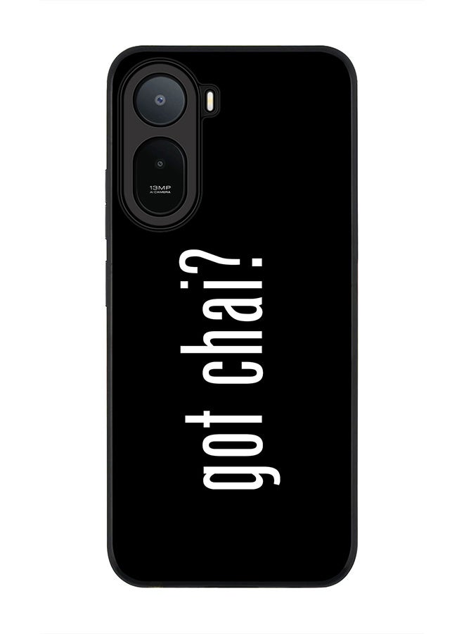 Stylizedd Rugged Case for Xiaomi Redmi A7 Pro 4G / Poco C81 / Poco C81 Pro / Poco C85x 5G- Slim Fit Hybrid Rubber Cover Got Chai