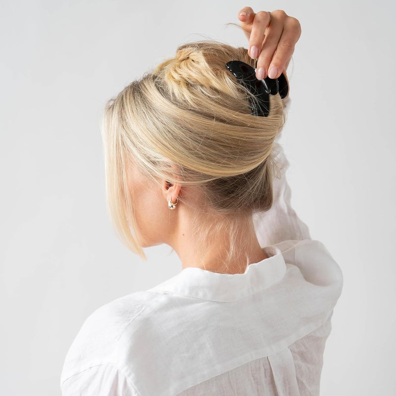 France Luxe Couture Jaw Clip - Black - Image 4