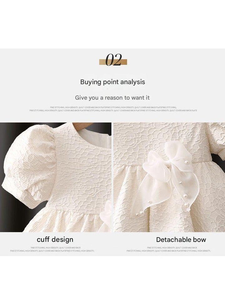 A.M Children's Day Girls Performance Costume Princess Dress New Style Little Girl Dress Flower Girl Wedding Birthday Dress - Image 5