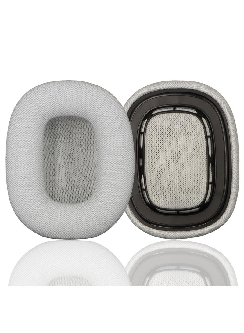 Earpads for Max Earpad Replacement Sweat Proof Ear Cushions Air pods Max Ear Pad Earcups with Protein Leather Memory Foam and Magnet (Silvery) - Image 5