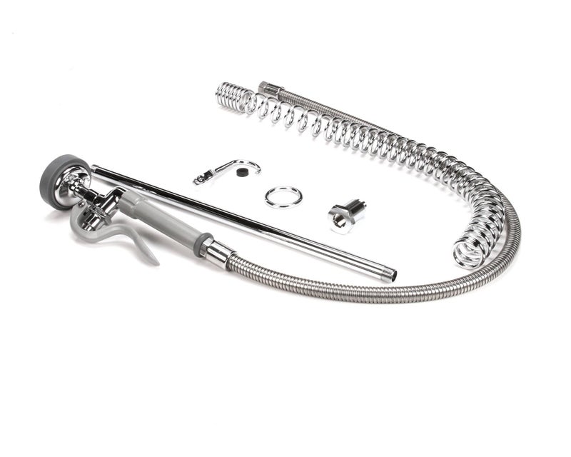 T&S Brass B-0133-LB Pre-Rinse Spring Action with Riser, Hose and Spray Valve - Image 3