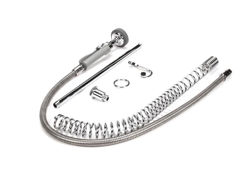 T&S Brass B-0133-LB Pre-Rinse Spring Action with Riser, Hose and Spray Valve - Image 4