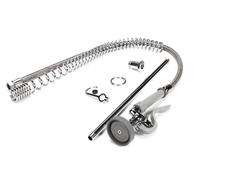 T&S Brass B-0133-LB Pre-Rinse Spring Action with Riser, Hose and Spray Valve - Image 2