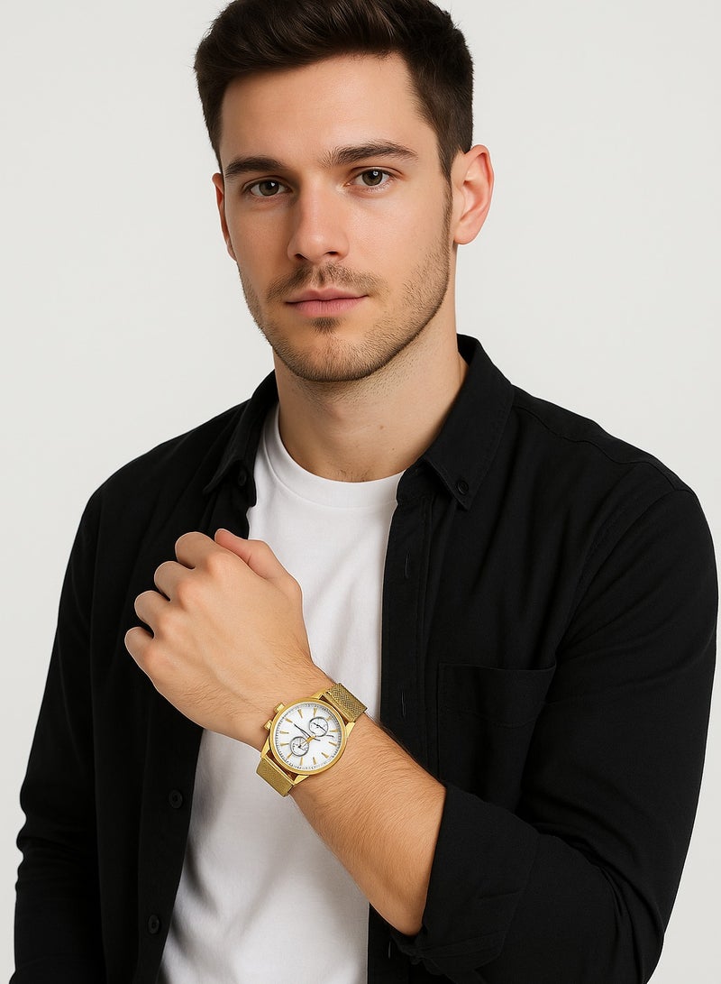 Elanova A wristwatch with hands made of stainless steel model EL49G. - Image 4