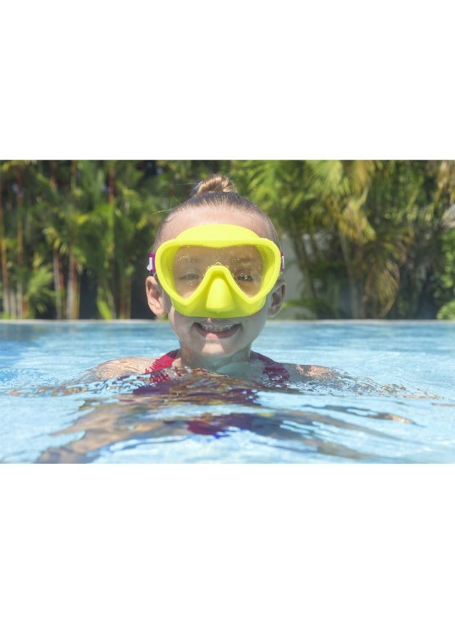 Bestway Bestway - Crusader Essential Diving Mask - Yellow - 22057  - Image 4