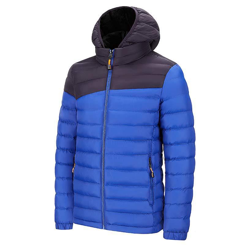 New Cotton-Padded Coat Men'S Coat Detachable Cap Multi-Color Men'S Cotton-Padded Jacket Spot San Di Jun - Image 1
