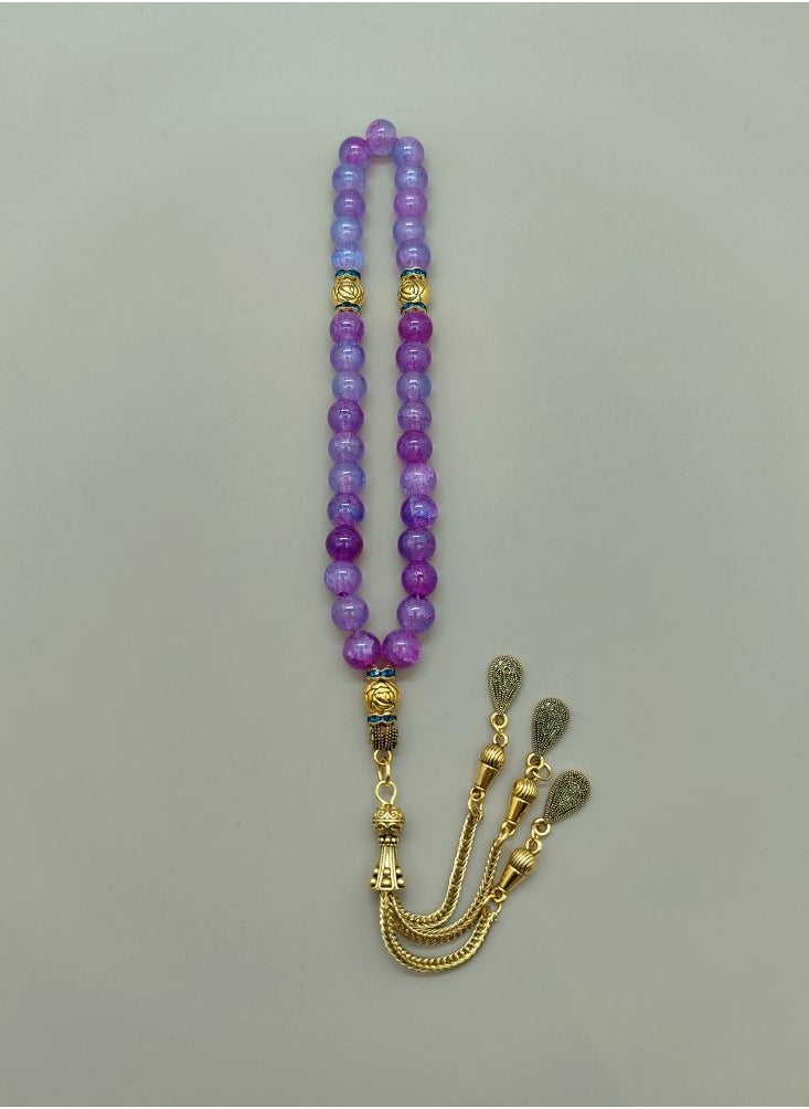 MAJOOD 33 Natural Tourmaline Prayer Beads/Tasbih/8mm  - Image 3