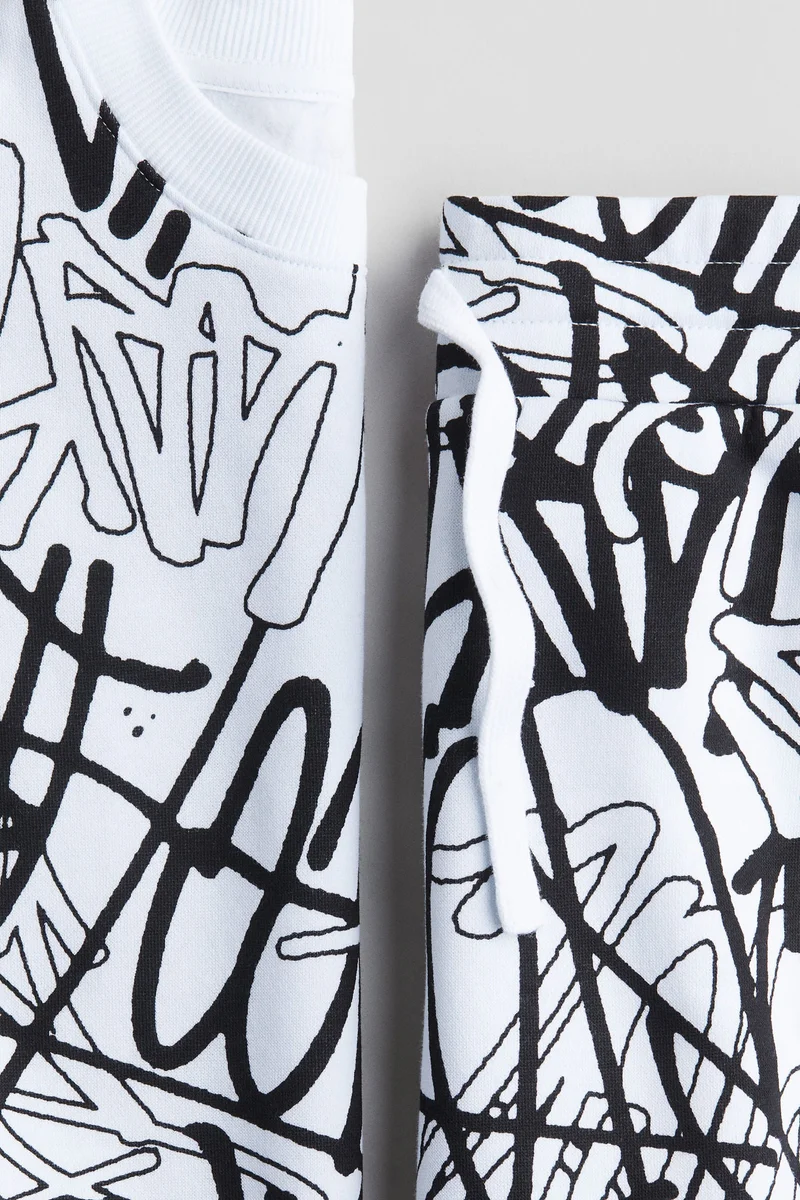 H&M 2-piece sweatshirt set