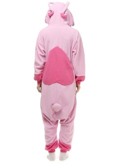GGEROU Stitch Adult Onesie Animal Pajamas,Stitch Cosplay Costumes,Adult Hoodie Animal Jumpsuit Pyjamas Animal Outfit, Pink  - Image 3