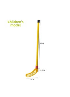 Children's Hockey Toy Kindergarten Feelings Training Ice Hockey Props Outdoor Sports Parent-Child Interactive Games-Color:100cm Hockey Stick Yellow 1 Piece