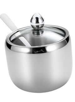 Daytoyz Spice Jar and Containers with Lids Stainless Steel Small Spice Containers for Sugar Kitchen Seasoning Jars  - Image 1