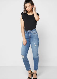 NEW LOOK High Waist Mom Jeans  - Image 5