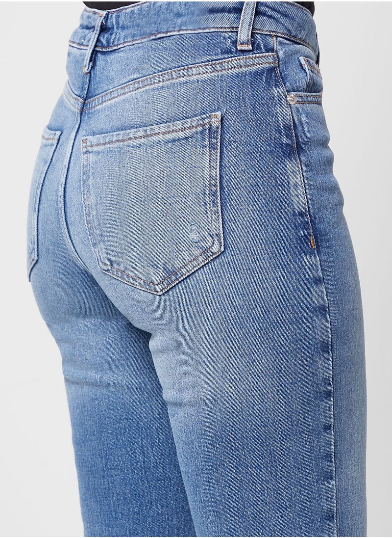 NEW LOOK High Waist Mom Jeans  - Image 4