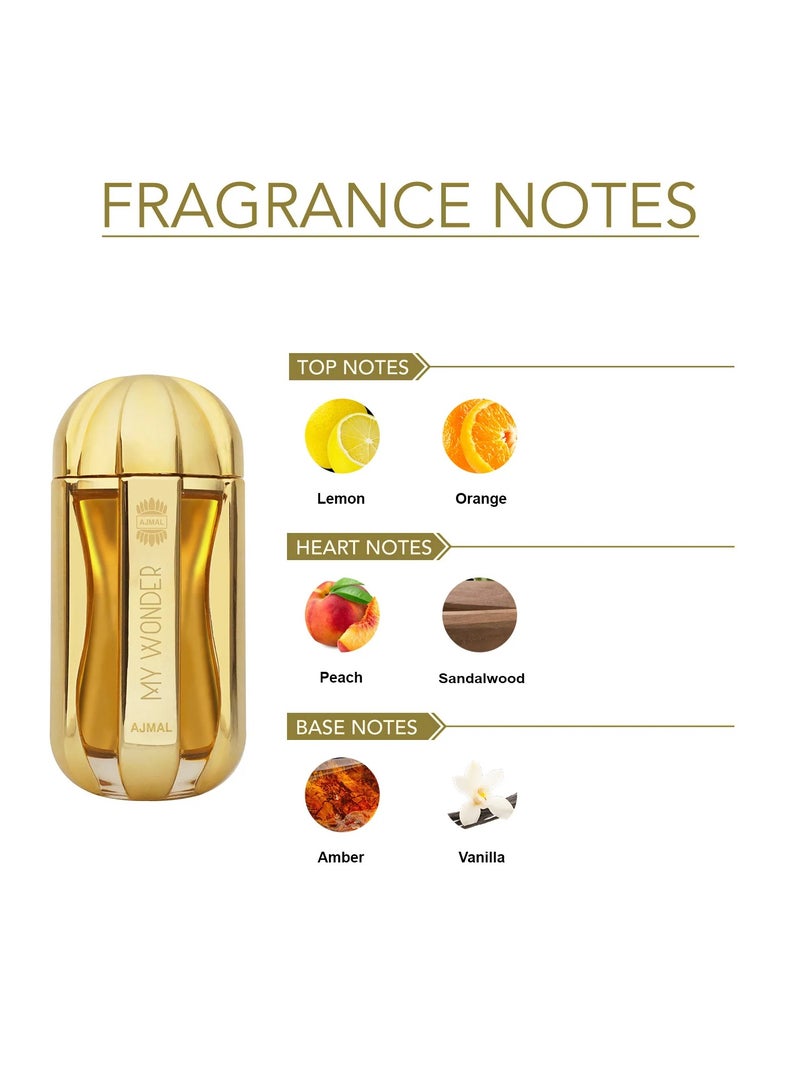 Ajmal My Wonder Eau De Parfum For Women - 85 ML - Image 4