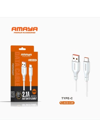 USB-A to USB-C Cable Supports Fast Charging and Data Transfer 1 Meter - pzsku/ZD82436A83DA57192E23FZ/45/_/1729270398/2b49ea94-7393-40f7-b43f-1480a9944a3e