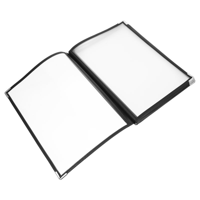 🍽️ كتاب قوائم بسعة 10 صفحات للمطاعم والمقاهي مصنوع من بلاستيك في سي متين - Image 5