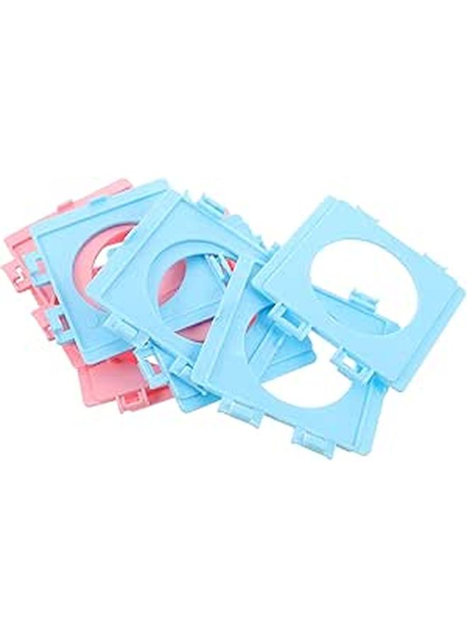 Hamster Cage Replacement Parts 10pcs Plastic Pipe Connector Baffle Tube Fittings - Image 1
