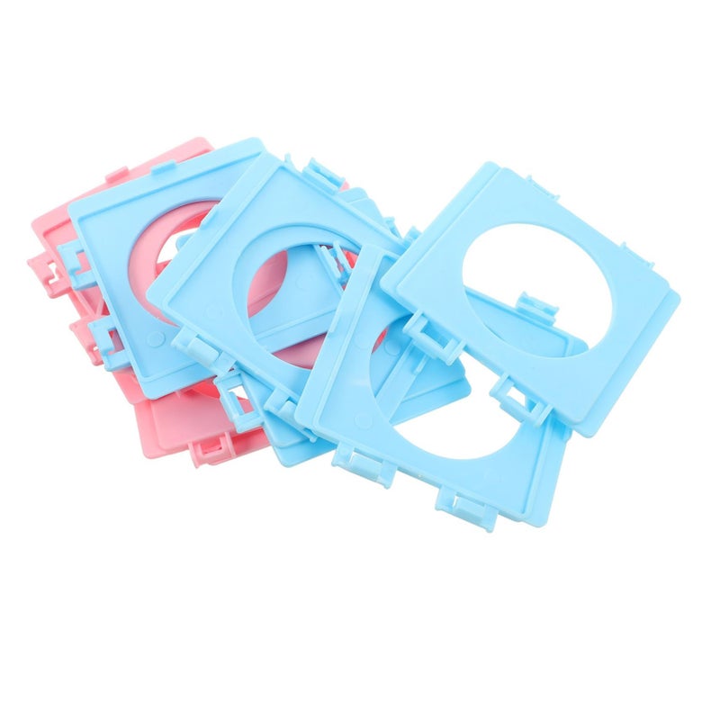 Hamster Cage Replacement Parts 10pcs Plastic Pipe Connector Baffle Tube Fittings - Image 2