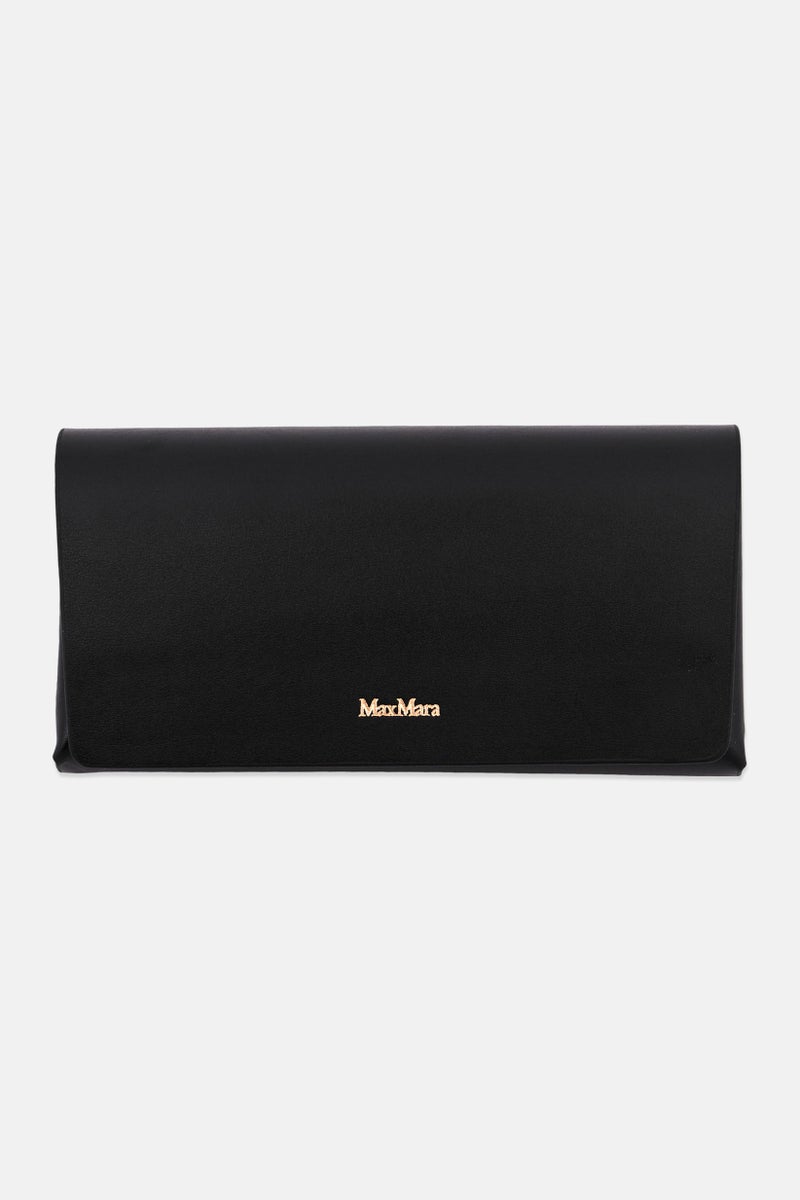 MaxMara Women MM007501B57 Square Sunglasses, Black - Image 4