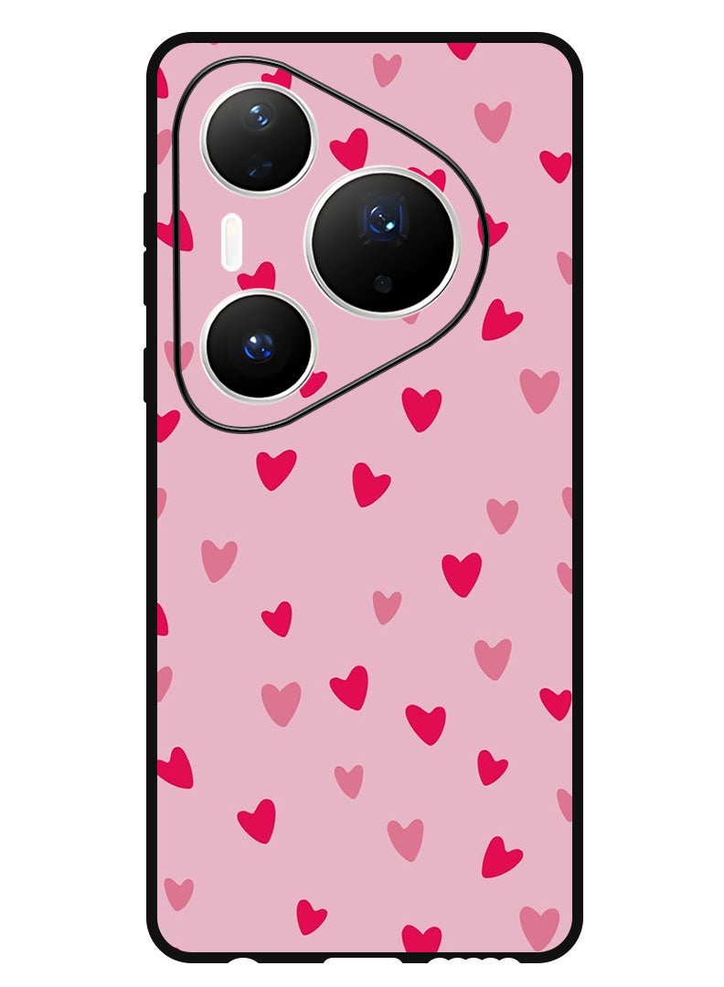 Theodor Case Compatible with Huawei Pura 80 Pro 6.8 Inch Protection Shockproof Bumper Cover Small Hearts - Image 1