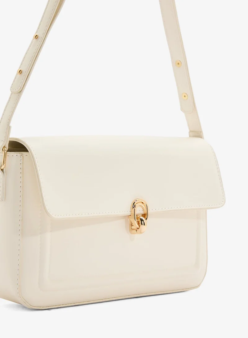 ELLA White classic shoulder bag for Women | Best Price UAE