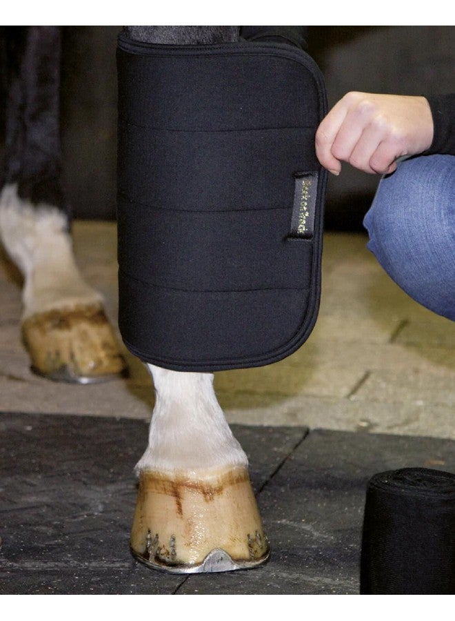 Back on Track Back on Track Welltex No Bow Leg Wraps for Horses - Comfort, Support, and Protection, 1 Pair, 14" - Image 4