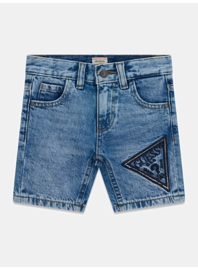 GUESS Infant Denim Shorts - Image 5