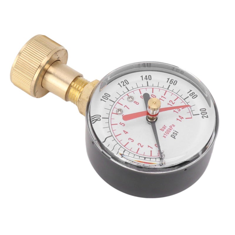 Water Pressure Gauge 0-200 PSI Hydraulic Tester with 3/4 Female Thread for Pool Garden - Image 4