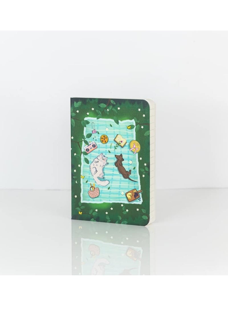 FACTOR NOTES A6 Size Small Journal Ruled Notebook 90gsm Thickness 112 Pages  - Image 3