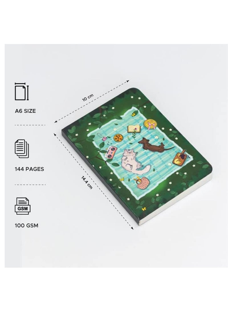FACTOR NOTES A6 Size Small Journal Ruled Notebook 90gsm Thickness 112 Pages  - Image 2